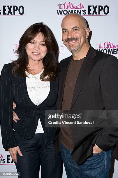Actress Valerie Bertinelli and husband Tom Vitale attend the 2012 Los Angeles Women's Expo - Day 1 at Los Angeles Convention Center on October 27,...