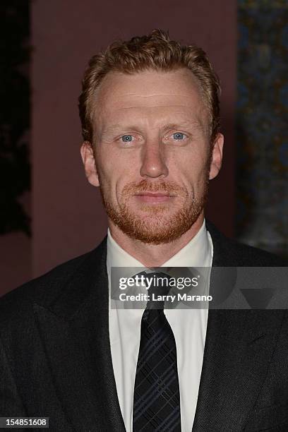 Kevin McKidd arrives at 23rd Annual Chris Evert/Raymond James Pro-Celebrity Tennis Classic Gala at Boca Raton Resort on October 27, 2012 in Boca...