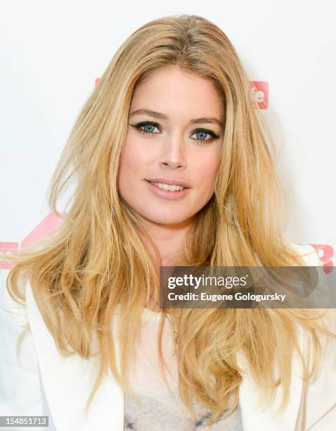 Doutzen Kroes dance4life USA Cocktail Party Supported By Sensation at Milk Studios on October 27, 2012 in New York City.