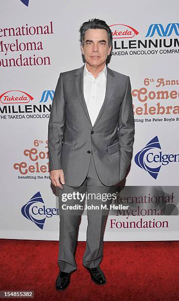 Actor Peter Gallagher attends the International Myeloma Foundation's 6th Annual Comedy Celebration benefiting the Peter Boyle Research Fund at The...