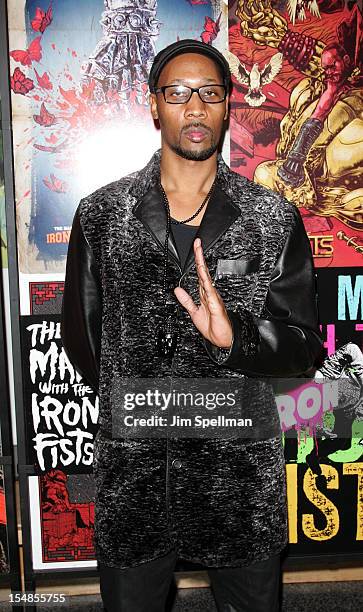 Rza Actor 289 The Man With The Iron Fists Photos & High Res Pictures - Getty Images