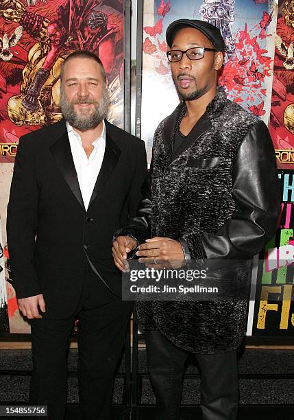 Rza Actor 297 The Man With The Iron Fists Photos & High Res Pictures - Getty Images