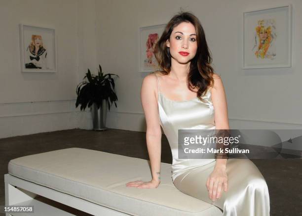Artist Diane Marshall-Green during the opening reception for Diane Gaeta's Lolitas at America Martin Gallery on October 27, 2012 in Los Angeles,...