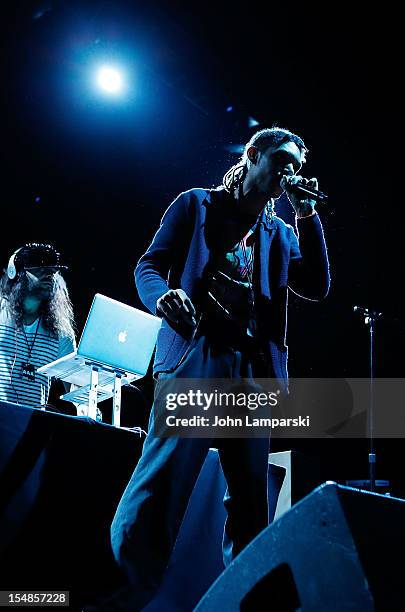 Paulo Goude performs at Roseland Ballroom on October 27, 2012 in New York City.