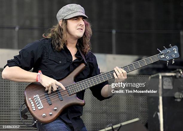 George Gekas of The Revivalists performs as part of the 2012 Voodoo Music Experience at City Park on October 27, 2012 in New Orleans, Louisiana.