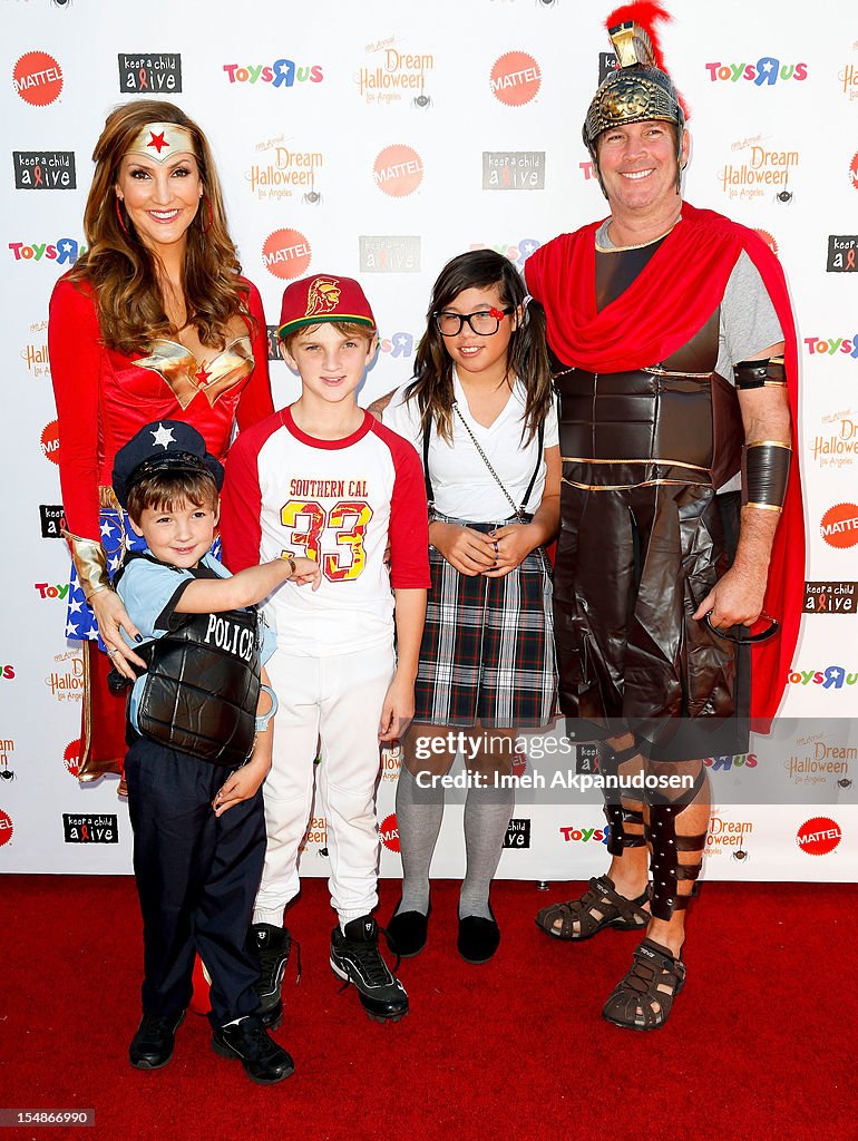 Heather McDonald and her family attend the 2012