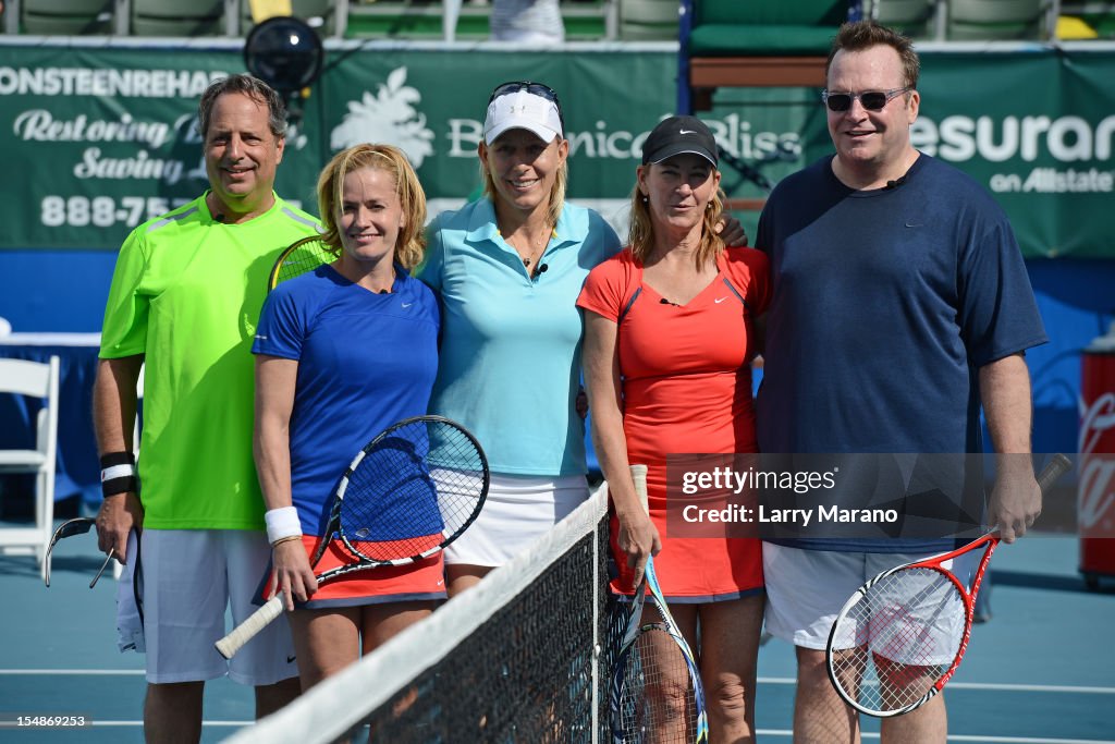 23rd Annual Chris Evert/Raymond James Pro-Celebrity Tennis Classic - October 27 2012