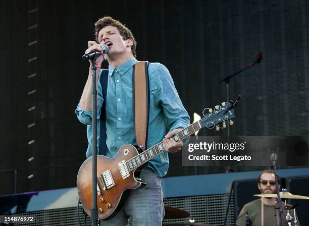 David Shaw of The Revivalists perform during the 2012 Voodoo Experience at City Park on October 27, 2012 in New Orleans, Louisiana.