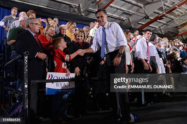 Mitt Romney Rally 15 Koehler Athletic Complex Stock Photos, High-Res Pictures, and Images ...