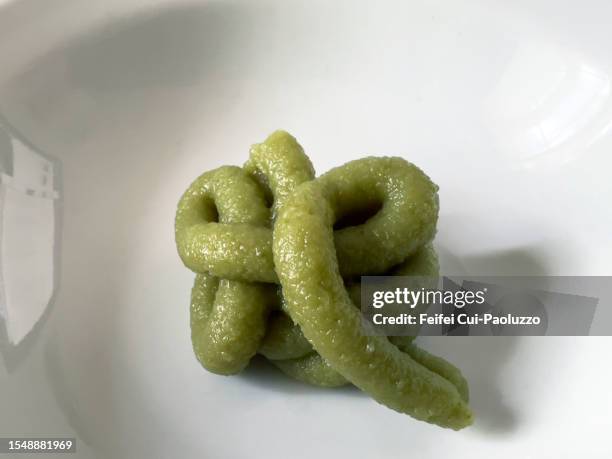 close-up of wasabi paste - wasabi paste stock pictures, royalty-free photos & images