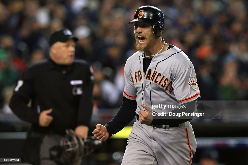 World Series - San Francisco Giants v Detroit Tigers - Game 4