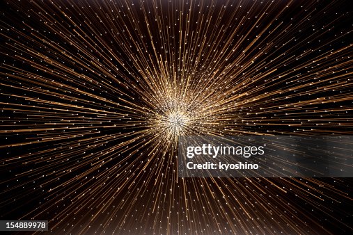 The "big bang" explosion in deep space The "big bang" explosion in deep space