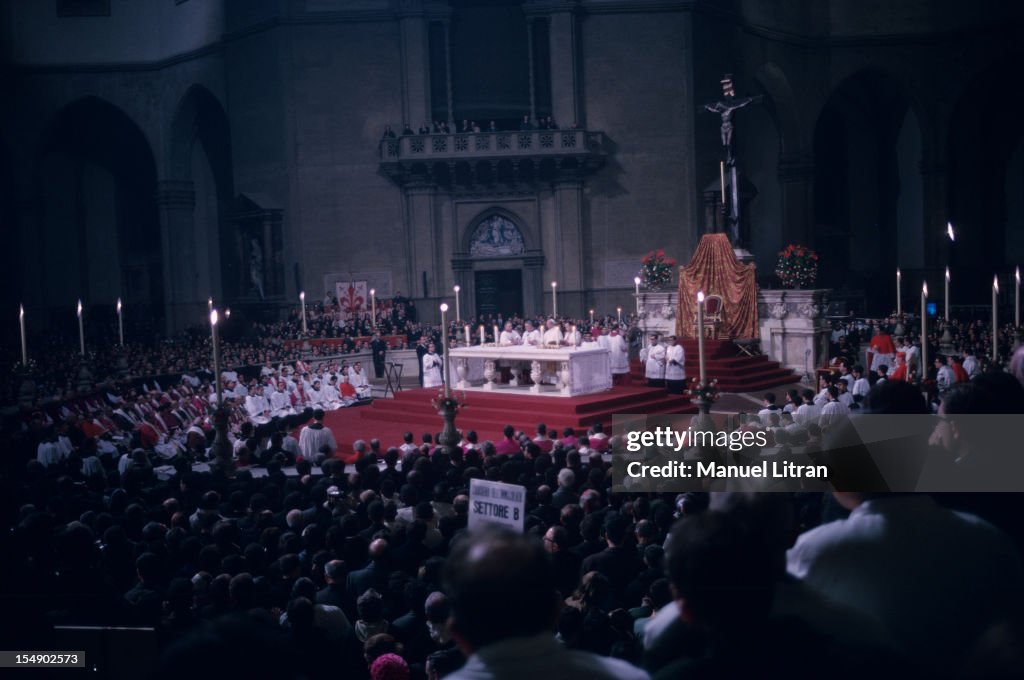 Christmas Mass With Paul Vi In Florence