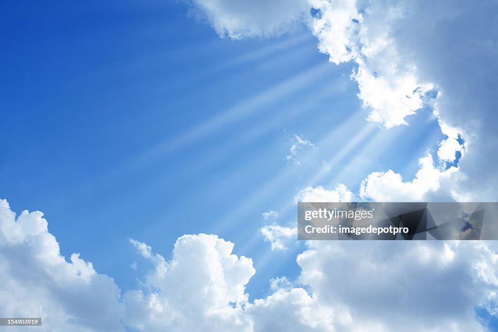 Pulire il cielo e la luce del sole