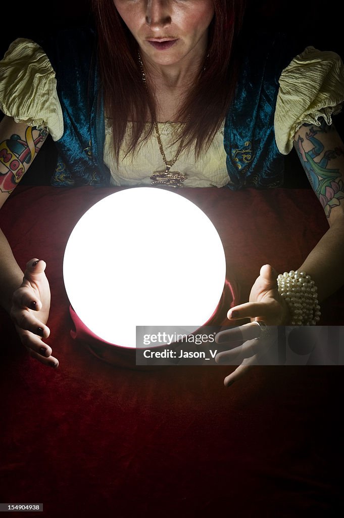 Gypsy fortune teller