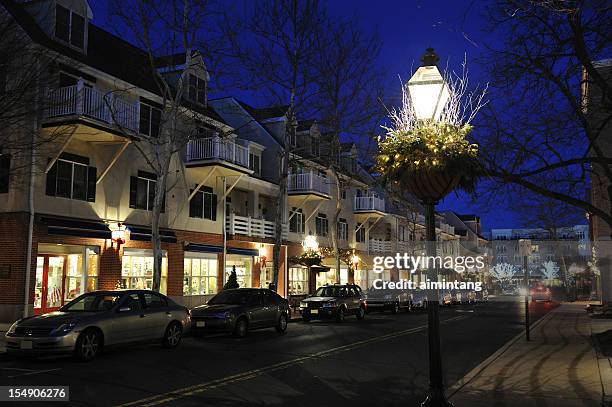 princeton at night - princeton new jersey stock pictures, royalty-free photos & images