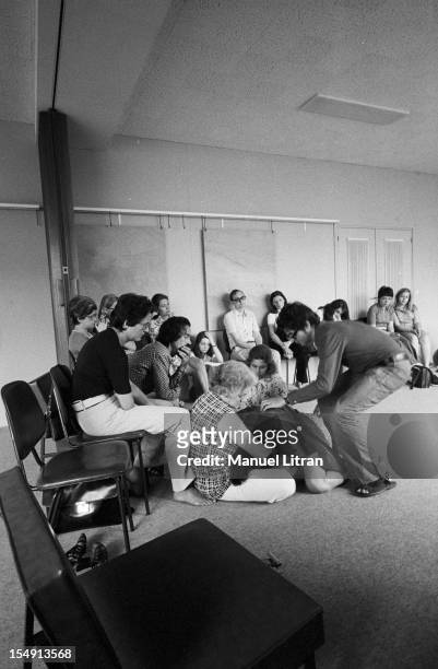 On 9 July 1973 near Paris, a group of people gathered around psychotherapists for a week to update or replay haunting scenes: a woman, prostrate, who...