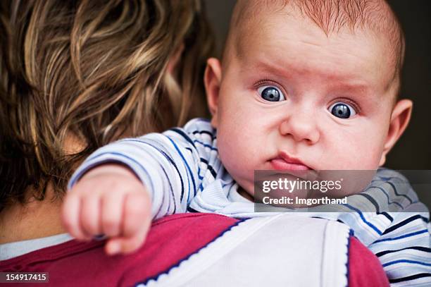 funny baby - confusion bildbanksfoton och bilder