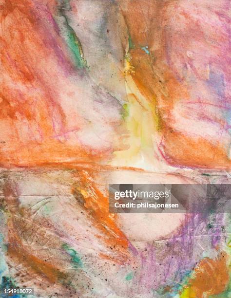 fire abstract painting - action painting stock illustrations