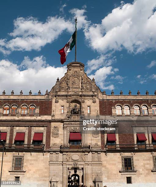 palacio nacional (national palace), mexico city - national palace mexico city bildbanksfoton och bilder