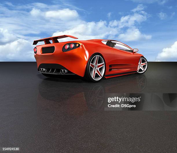 Hot Cars Rear View Sports Car Rear View Photos and Premium High Res Pictures - Getty Images