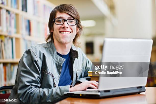 Library Guy Library Guy Smiles High-Res Stock Photo - Getty Images