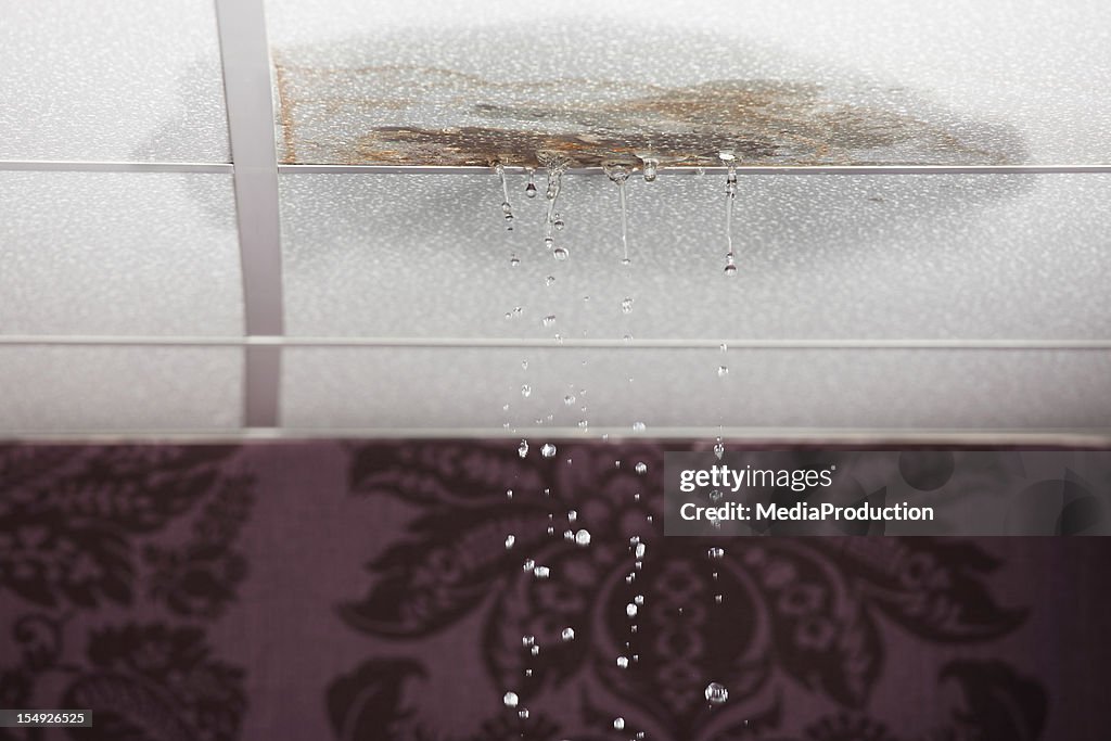 Leaking ceiling