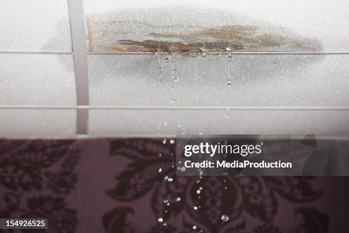 Leaking ceiling Leaking ceiling