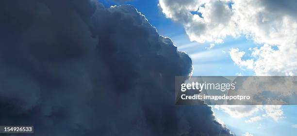 light after dark - perfect storm stock pictures, royalty-free photos & images