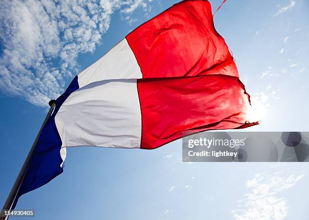 french flag - tricolors stock pictures, royalty-free photos & images