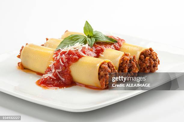 cannelloni - cannelloni stock pictures, royalty-free photos & images