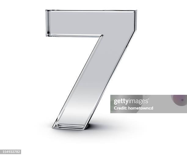 number 7 - number 7 stockfoto's en -beelden