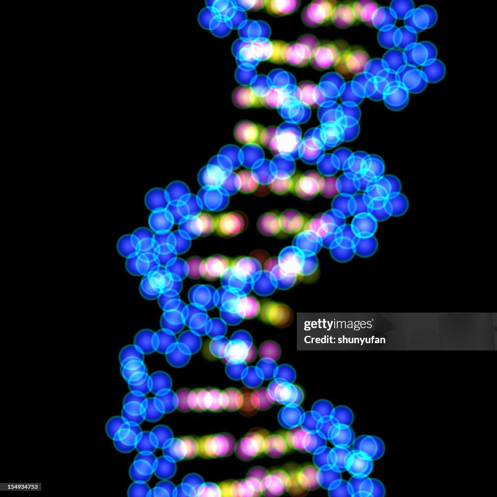 Dna Colour Code Dna Double Helix Structure Color Coded By Elements High-Res Stock Photo ...