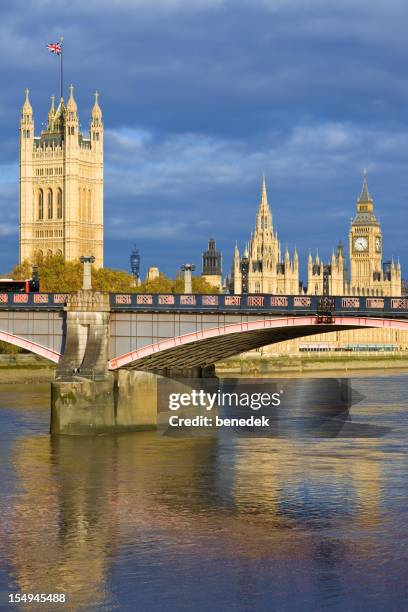 london, england, uk - lambeth bridge stock pictures, royalty-free photos & images