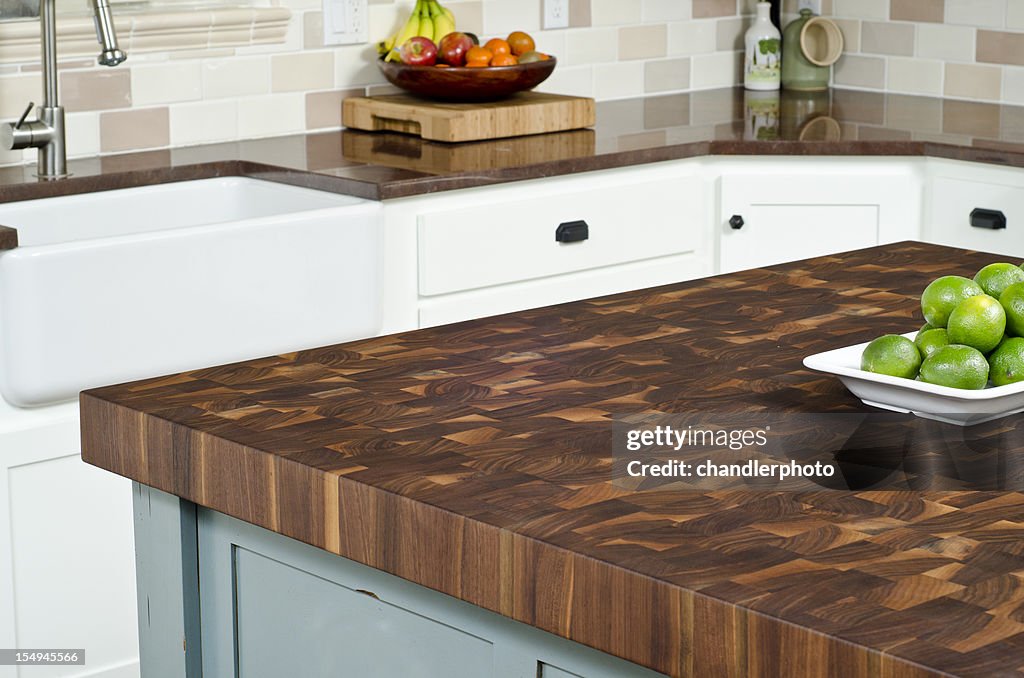 Modern kitchen with island