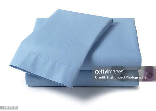 bed sheets - folded stock pictures, royalty-free photos & images