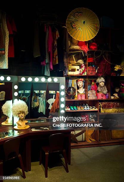 dressing room - theatre dressing room stock pictures, royalty-free photos & images