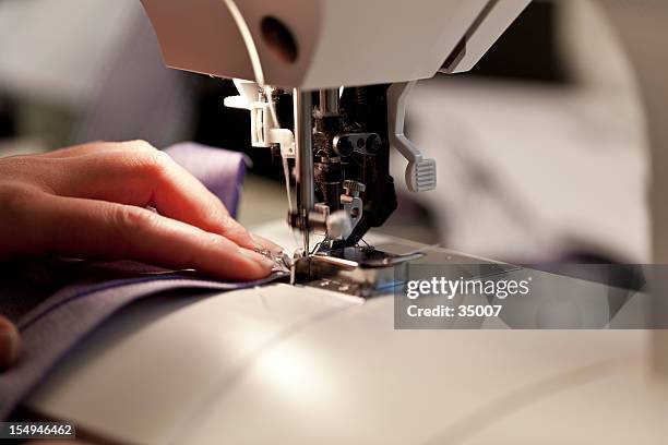 sewing - zoom in stockfoto's en -beelden