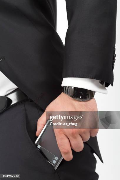 businessman detail - businessman hands in pockets stock pictures, royalty-free photos & images