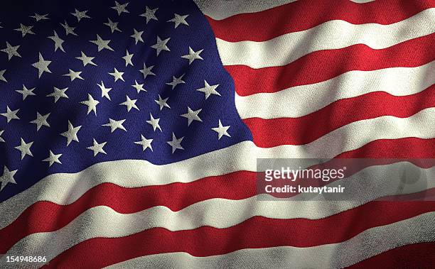 amerikanische flagge - american flag texture stock-fotos und bilder