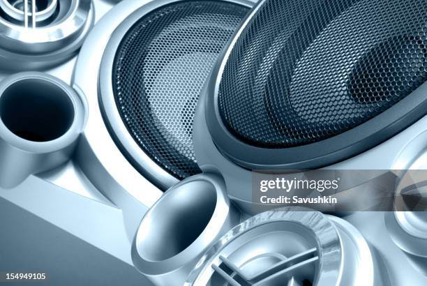 loudspeaker - hi fi stock pictures, royalty-free photos & images