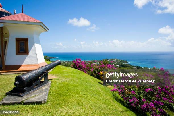 fort king george - trinidad und tobago stock-fotos und bilder