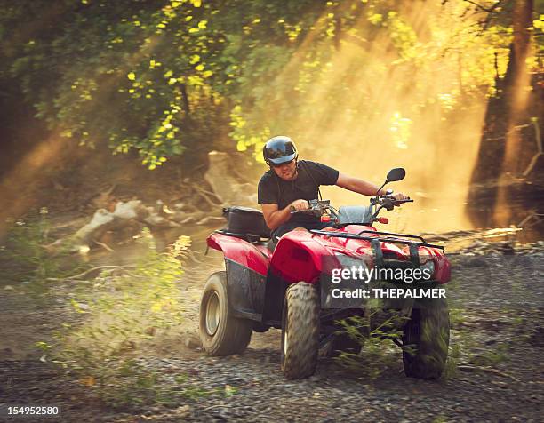 driving 4x4 in costa rica - atv trail stockfoto's en -beelden