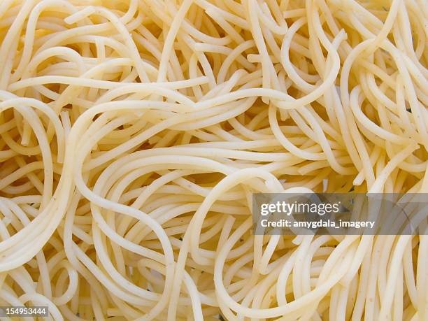 pasta - vermicelli stockfoto's en -beelden
