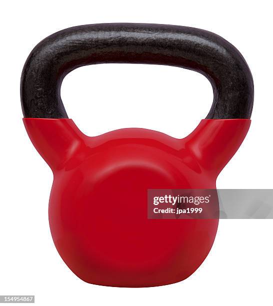 kettle bell - kugelhantel stock-fotos und bilder