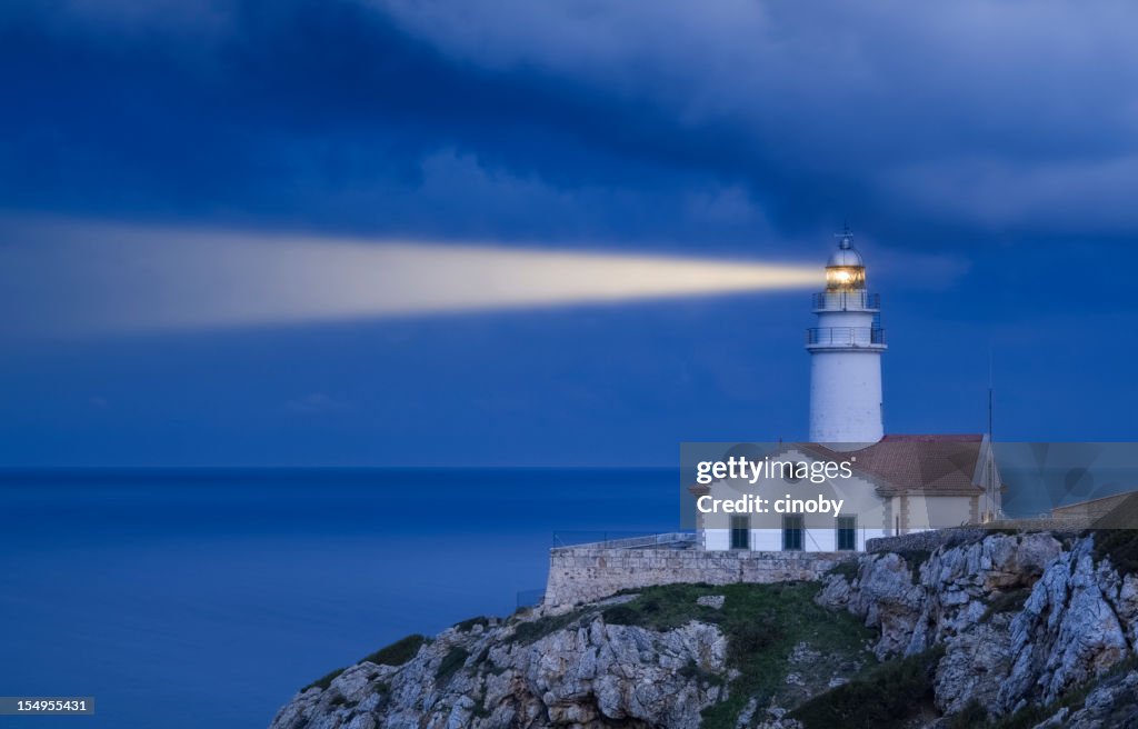 Lighthouse in Blue - Far de Capdepera