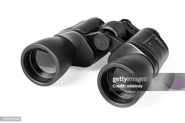 binoculars, isolated on white background - binoculars stock pictures, royalty-free photos & images