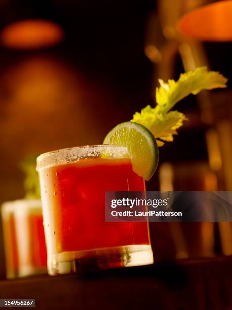 bloody mary cocktail - bloody mary stock pictures, royalty-free photos & images