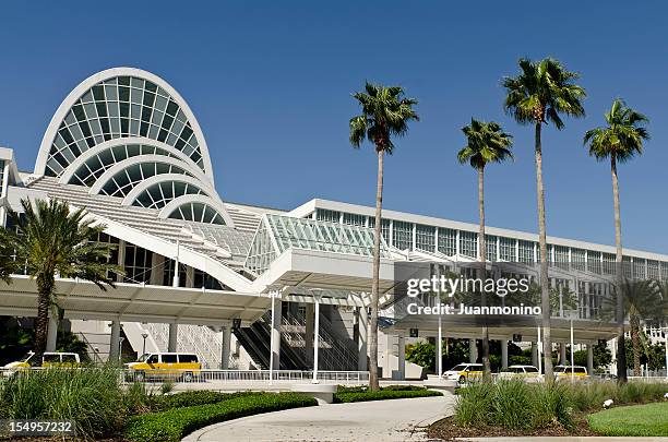 orlando's orange county convention center - orlando - florida bildbanksfoton och bilder