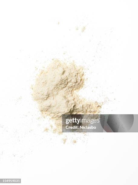 farina - powder foto e immagini stock